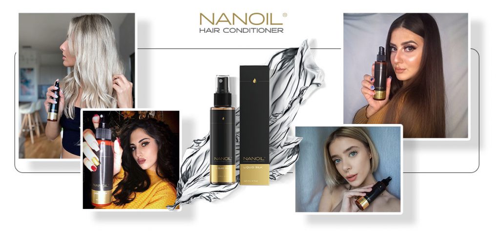 beste hårbalsam med flytende silke Nanoil